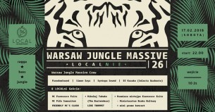 Koncert Warsaw Jungle Massive #26 LOCALnie w Warszawie - 17-02-2018