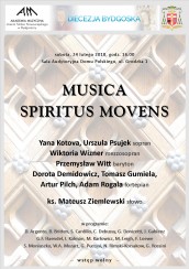 Koncert MUSICA SPIRITUS MOVENS w Bydgoszczy - 24-02-2018