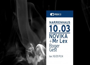 Koncert Narrenhaus w. Novika i Mr Lex X Prozak 2.0 w Krakowie - 10-03-2018