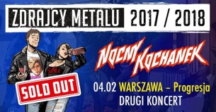 DRUGI Koncert: Nocny Kochanek / Venflon – Progresja – Warszawa - 04-02-2018