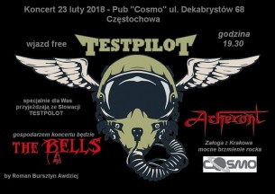 Koncert Testpilot , Acheront , the BELLS w Częstochowie - 23-02-2018