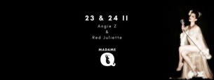 Koncert Angie Z (USA) & Red Juliette w Madame Q w Warszawie - 23-02-2018