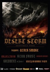 Koncert Desert Storm (UK) + Black Smoke w Katowicach - 06-03-2018