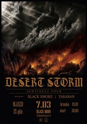 Koncert Desert Storm [UK] & Black Smoke & Taraban! we Wrocławiu - 07-03-2018