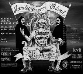 Koncert HOP 2018 Tour: Inkwizycja, The Corpse, Dziady Borowe, 72DR w Warszawie - 28-04-2018