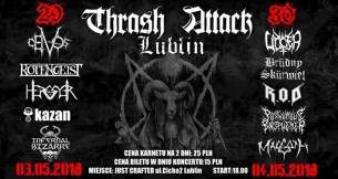 Koncert Thrash Attack Lublin #29/30 - 03-05-2018