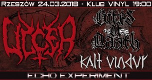 Koncert Ulcer / Rites Of Daath / Kalt Vindur w Rzeszowie - 24-03-2018