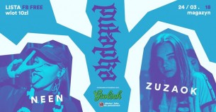Koncert Pułapka: Neen x ZuzaOK | Lista FB* w Katowicach - 24-03-2018