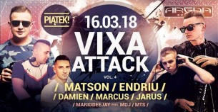 Koncert ★ 16/03 ★ Vixa Attack Vol.4 ★ Arena Club Kokocko ★ - 16-03-2018