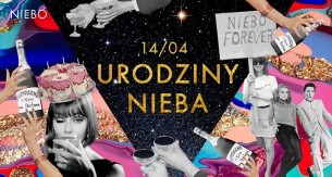 Koncert 2. Urodziny Nieba! w Warszawie - 14-04-2018