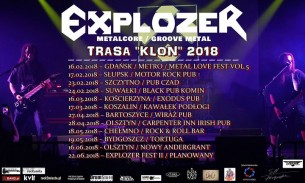 Koncert Explozer w Bartoszycach & Gość ? - 27-04-2018