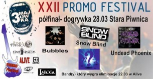Bilety na XXII PROMO Festival - Dogrywka 28.03 Stara Piwnica