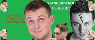Koncert Stand-up'n'roll: Błażej Krajewski, Mateusz Socha + Kwiatkowski w Chełmnie - 15-04-2018