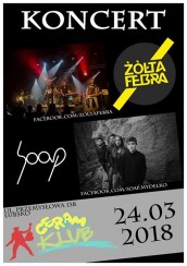 Koncert Soap + Żółta Febra w Lubsku - 24-03-2018