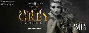 Koncert Shades of Grey - Ladies Night -50% / Hoster & Aretha Sax w Szczecinie - 30-03-2018