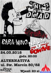 Koncert Nauka o Gównie, Para Wino, Zakaz Oddychania w Poznaniu - 24-03-2018