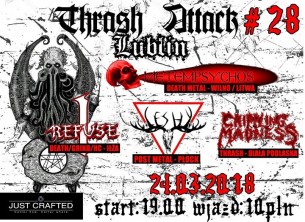 Koncert Thrash Attack Lublin #28 - 24-03-2018
