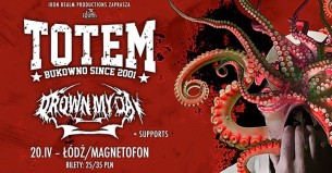 Koncert Totem + Drown My Day / 20.04 / Łódź, Magnetofon - 20-04-2018