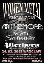 Koncert WOMEN METAL SHOW 2018 we Wrocławiu - 24-03-2018