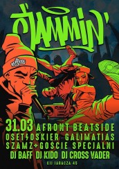 Koncert Jammin' - Afront • Beatside • Szamz i wielu innych / 27 desera w Łodzi - 31-03-2018