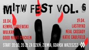 Music Is The Weapon Fest vol.6 - koncerty w Ziemi w Gdańsku - 18-04-2018