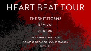 Koncert The Shitstorms / Revival / Vietcong w Bydgoszczy - 06-04-2018