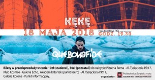 Quebonafide & KĘKĘ - Koncert Hiphopowy - Juwenalia 2018 w Kielcach - 18-05-2018