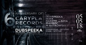 Koncert 6th Anniversary of Carypla Records with Dubspeeka | Sfinks700 w Sopocie - 05-05-2018