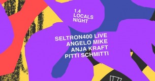 Koncert WielkaNoc Lokalsów: Seltron 400 live / Angelo Mike / Anja Kraft / Pitti Schmitti w Warszawie - 01-04-2018