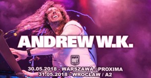 Koncert Andrew W.K. w Warszawie - 30-05-2018