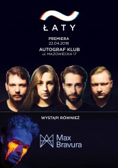 Koncert Łaty I Max Bravura I 22.04.2018 Klub Autograf we Wrocławiu - 22-04-2018