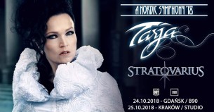 Koncert Tarja Turunen, STRATOVARIUS w Krakowie - 25-10-2018