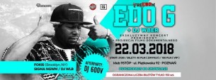 Edo G w Poznaniu/ koncert premierowy FreEDOm+projekcja dokumentu - 22-03-2018