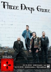 Koncert Three Days Grace w Warszawie - 24-10-2018