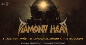 Koncert Diamond Head w Warszawie - 03-11-2018