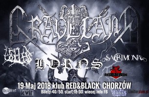 Koncert Graveland, Horns, Useless, Sacrimonia w Chorzowie - 19-05-2018