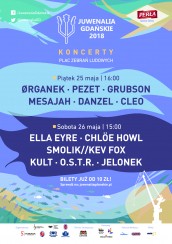 Koncert Juwenalia Gdańskie 2018 - 25-05-2018