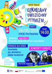 Koncert Rozkręcamy Powszechny Optymizm w Elblągu - 26-05-2018