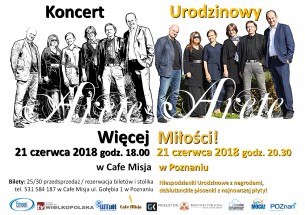 Urodzinowy Koncert ARETE w Poznaniu - 21-06-2018