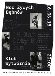 Koncert noc żywych bębnów 2018 w Łodzi - 16-06-2018