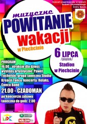 Koncert Powitanie wakacji w Piechcinie - 06-07-2018