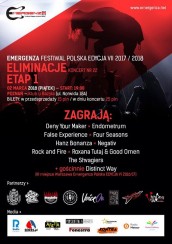 Bilety na Eliminacje (Poznań) EMERGENZA FESTIVAL PL U Bazyla 2