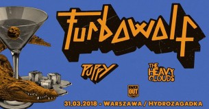 Koncert Turbowolf / 31 III / "Hydrozagadka" Warszawa - 31-03-2018