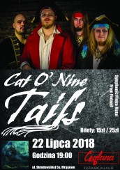 Koncert Cat O' Nine Tails - Symfoniczny Metal z Finlandii w Mrągowie - 22-07-2018