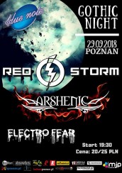 Koncert Arshenic, Red Storm, Electro Fear w Poznaniu - 29-09-2018