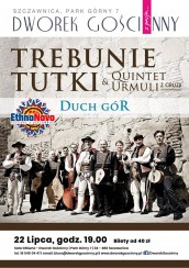 Koncert Ethno Novo - Trebunie Tutki i Quintet Urmuli. Duch Gór w Szczawnicy - 22-07-2018