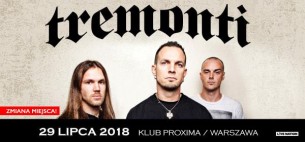 Koncert Tremonti w Warszawie - 29-07-2018