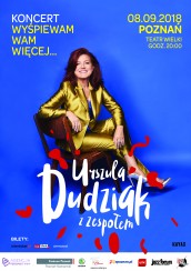 Koncert Urszula Dudziak - Poznań  - Wyśpiewam Wam Więcej - 08-09-2018