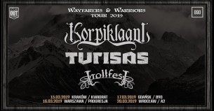 Koncert KORPIKLAANI, Turisas, Trollfest w Gdańsku - 17-03-2019