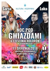 Koncert  Eksplozja Kolorów w Sierakowicach - 11-08-2018